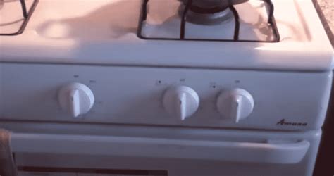 amana gas oven won t light